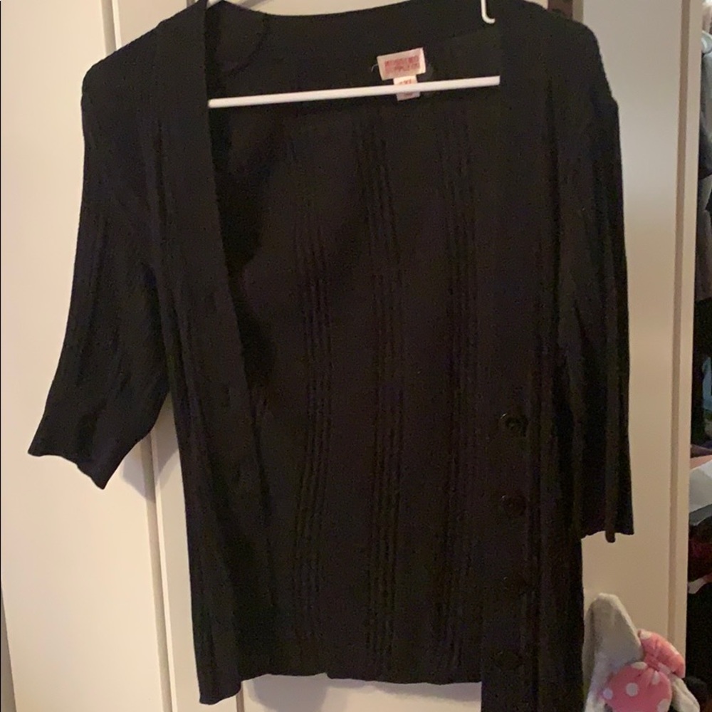 Black sweater